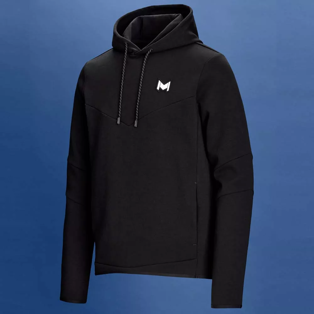 Sweat &agrave; capuche Mouratoglou Noir