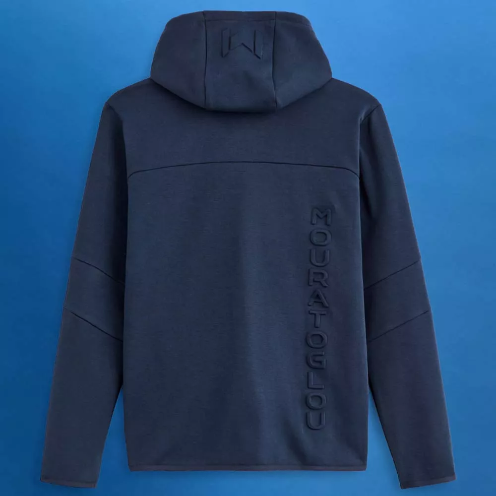 Sweat &agrave; capuche Mouratoglou Bleu marine