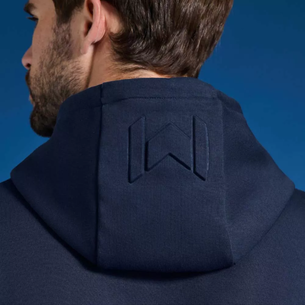 Sweat &agrave; capuche Mouratoglou Bleu marine
