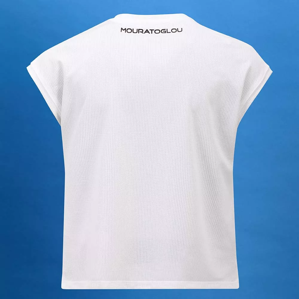 T-shirt Mouratoglou Match Fille Blanc