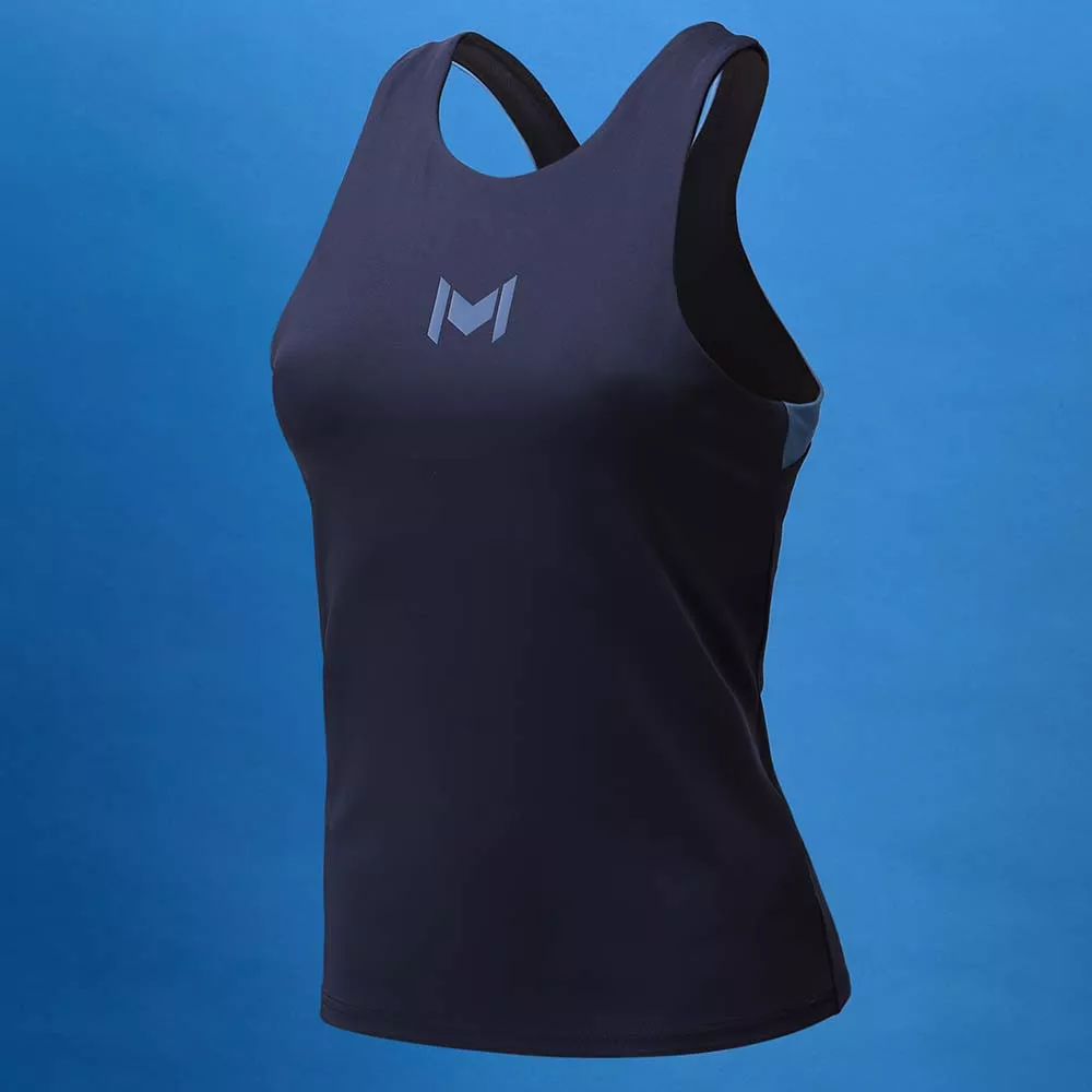 D&eacute;bardeur Mouratoglou Match Bleu marine