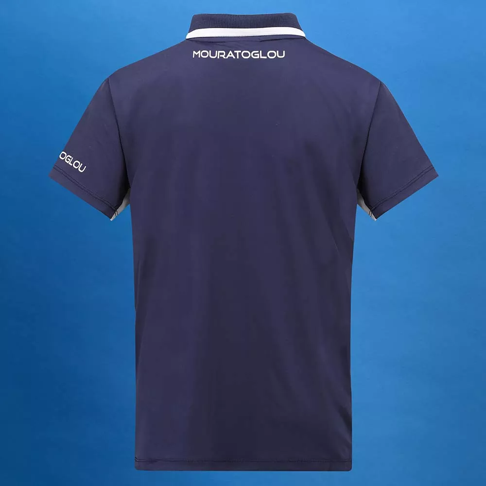 Polo Mouratoglou Match Gar&ccedil;on Bleu marine