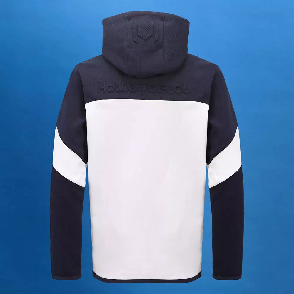 Veste &agrave; capuche Mouratoglou Gar&ccedil;on Bleu marine