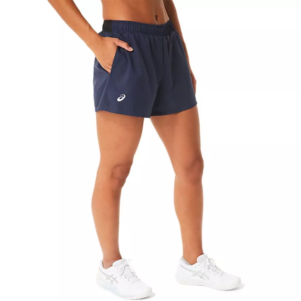 Short Asics Court Femme Bleu marine