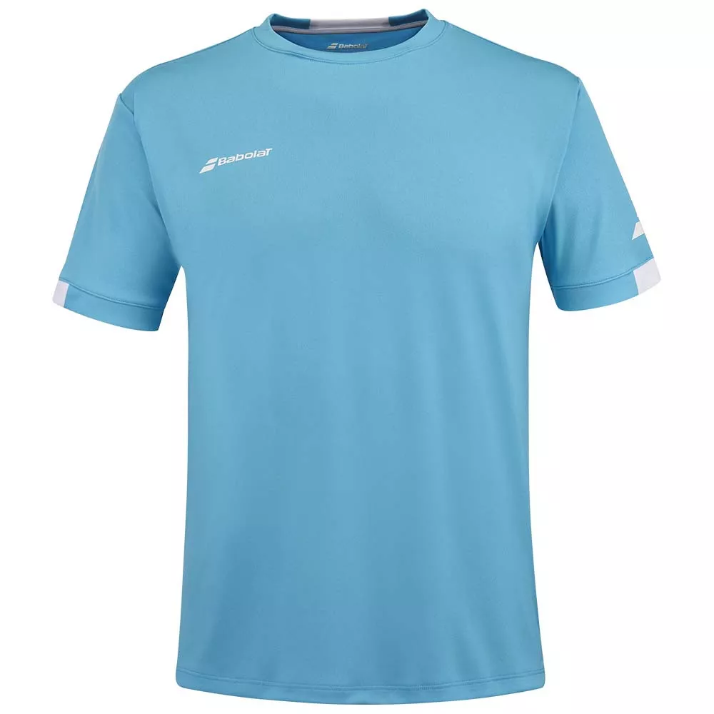 T-Shirt Babolat Play Crew Neck Bleu clair