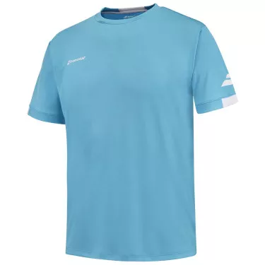 T-Shirt Babolat Play Crew Neck Bleu clair