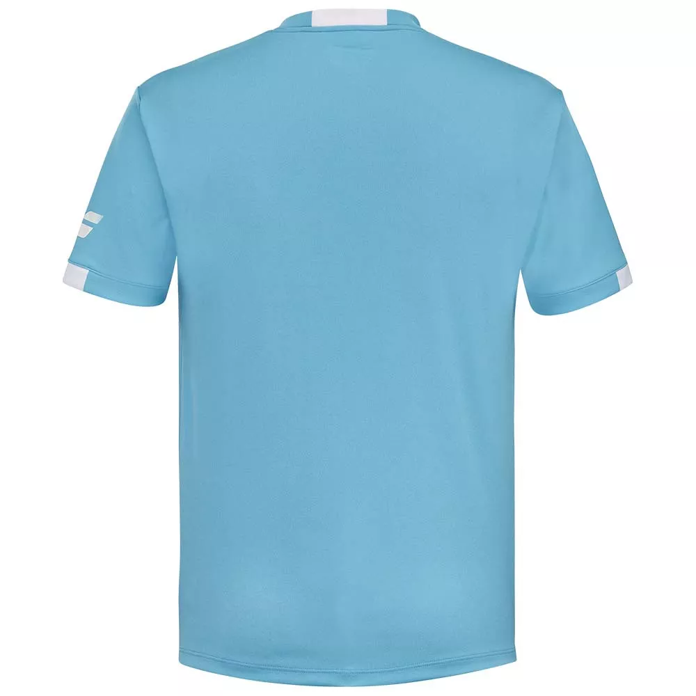 T-Shirt Babolat Play Crew Neck Bleu clair