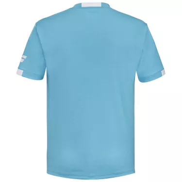 T-Shirt Babolat Play Crew Neck Bleu clair