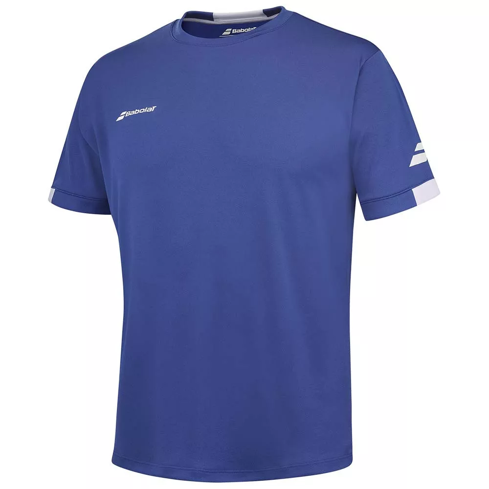 T-Shirt Babolat Play Crew Neck Junior Bleu marine