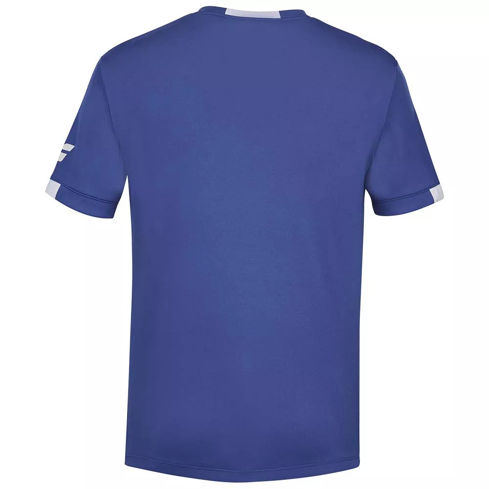 T-Shirt Babolat Play Crew Neck Junior Bleu marine