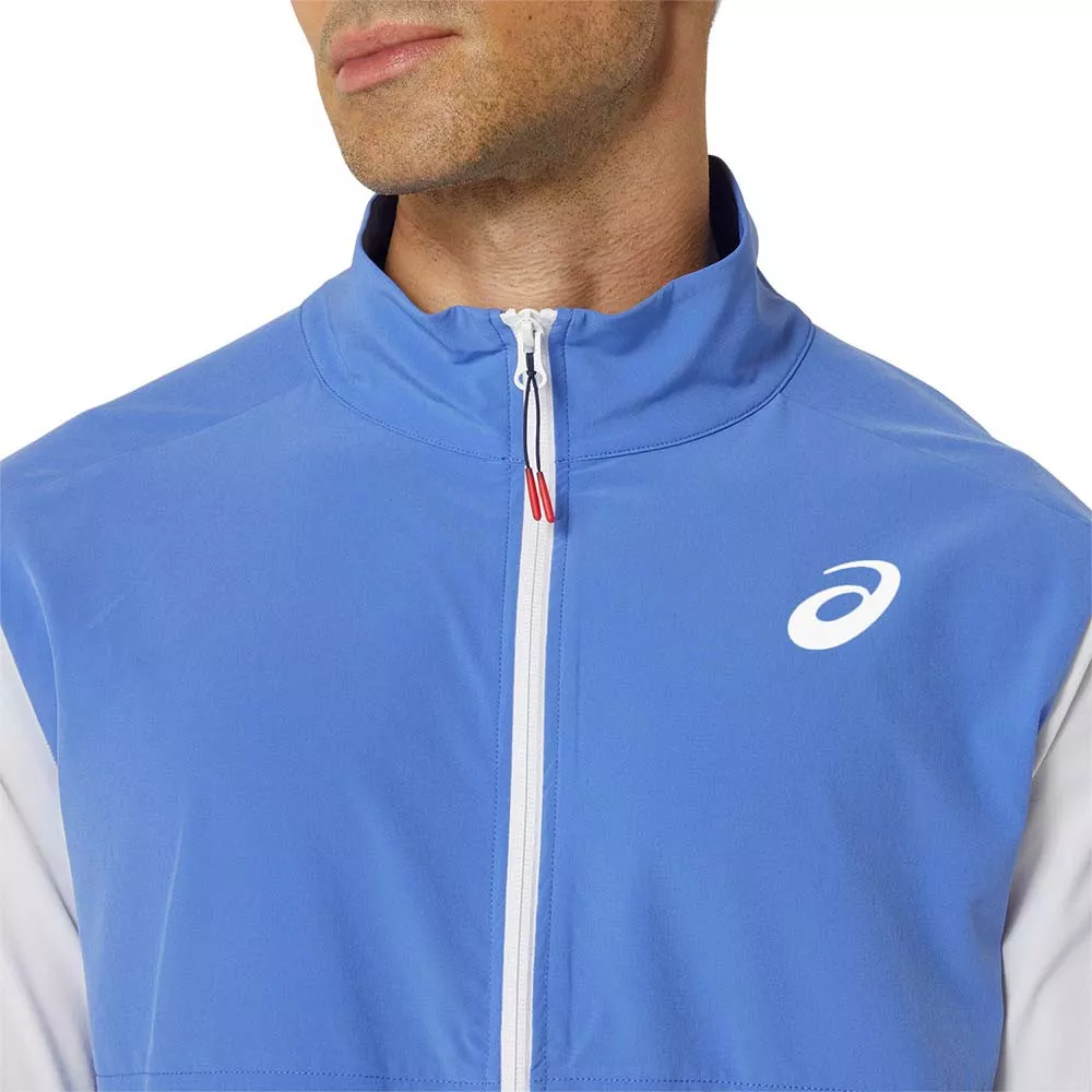 Veste Asics Match Bleu / Blanc