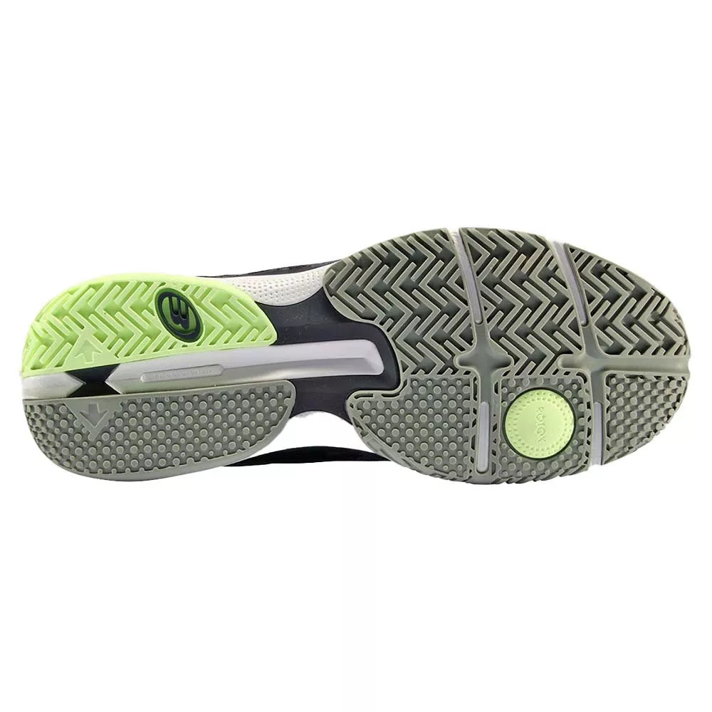 Chaussures Bullpadel Flow 24V Femme Noir / Eucalyptus