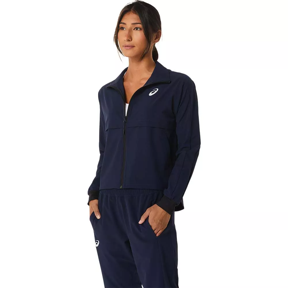 Veste zipp&eacute;e Asics Match Femme Bleu marine