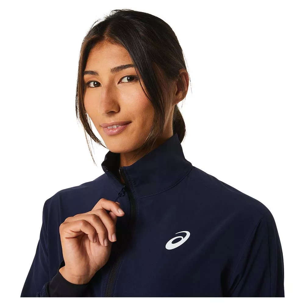 Veste zipp&eacute;e Asics Match Femme Bleu marine