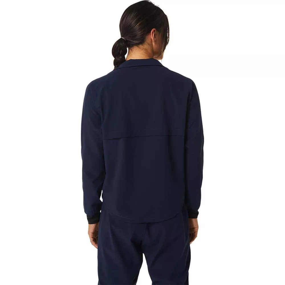 Veste zipp&eacute;e Asics Match Femme Bleu marine