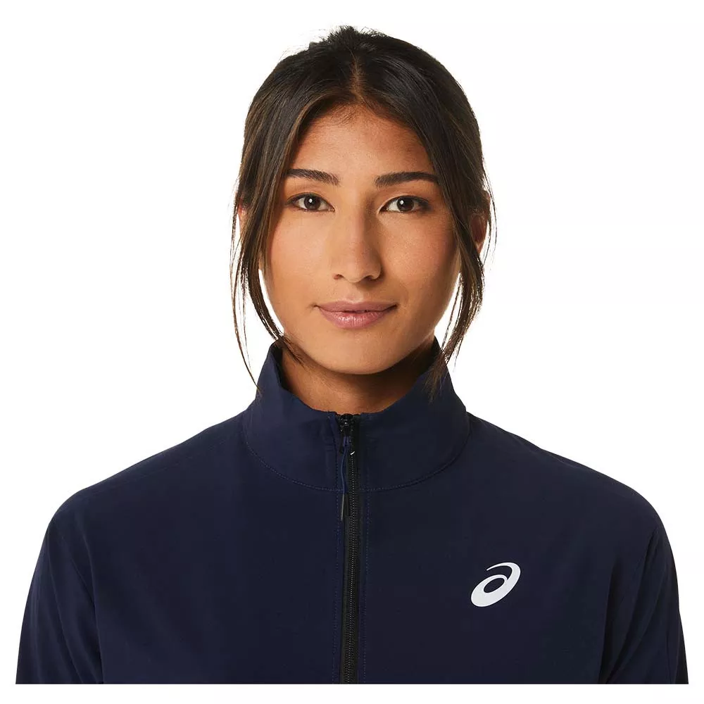 Veste zipp&eacute;e Asics Match Femme Bleu marine