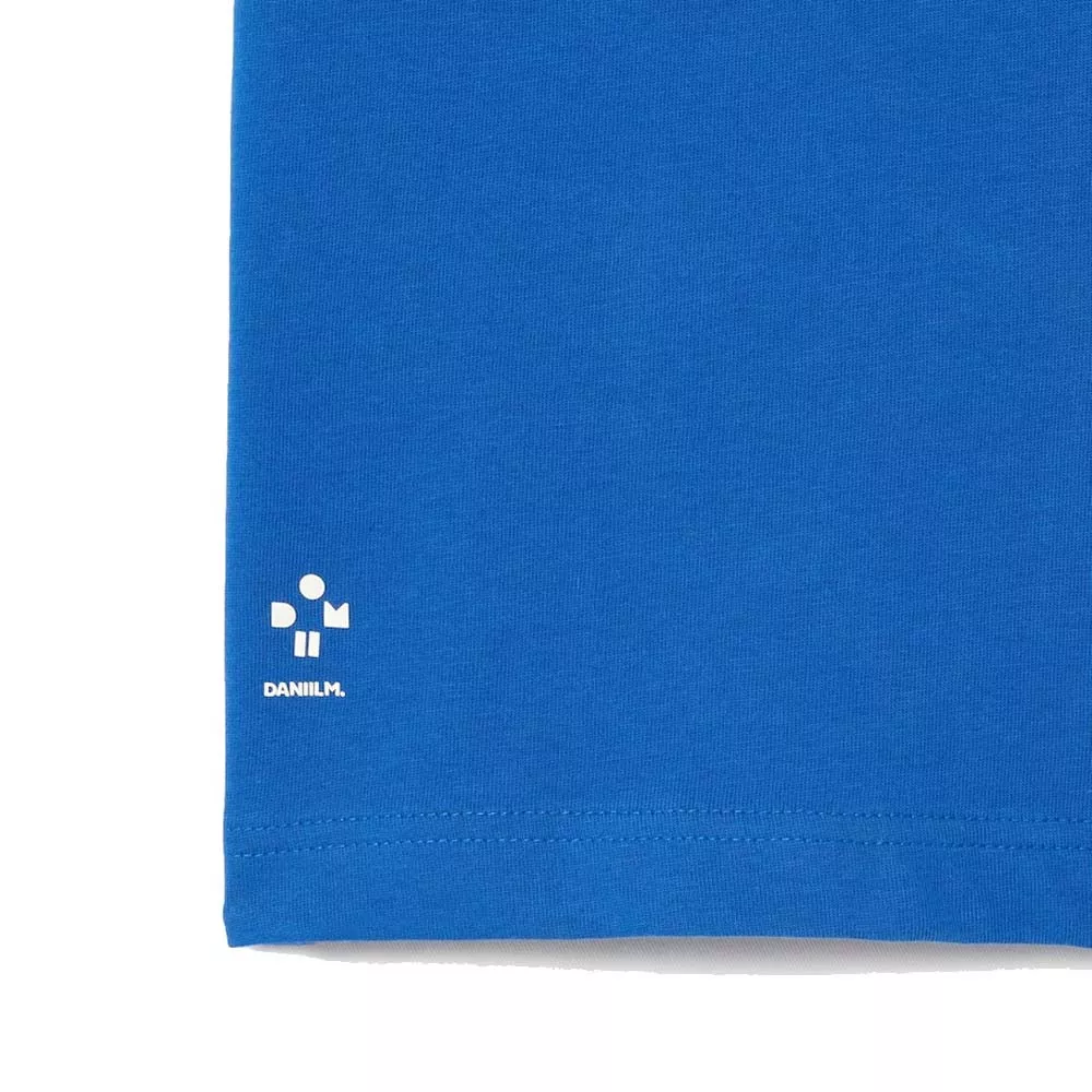 T-Shirt Lacoste Sport x Daniil Medvedev Bleu / Blanc
