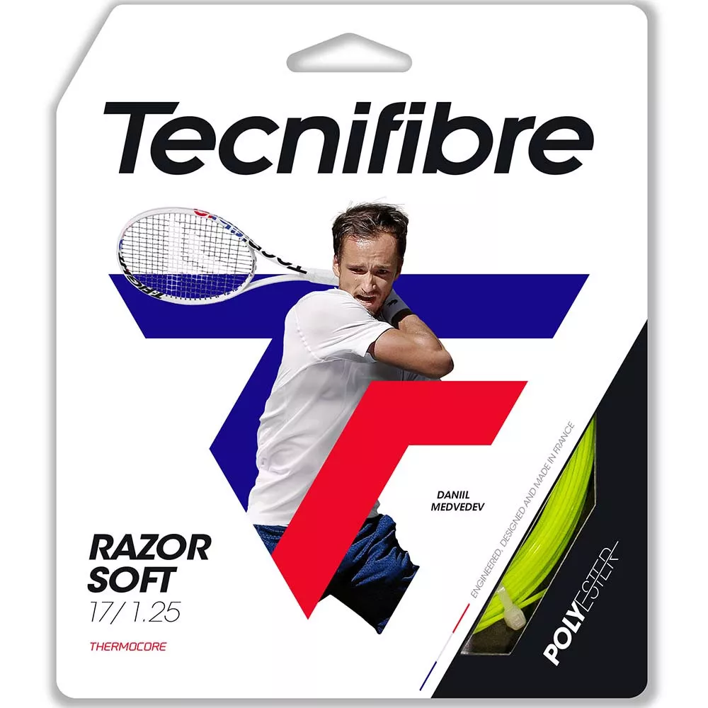 thumbnail image 2 of Tecnifibre Razor Code Tennis String – 12m Set With Thermacore Technology (Made In France) 2 of 4