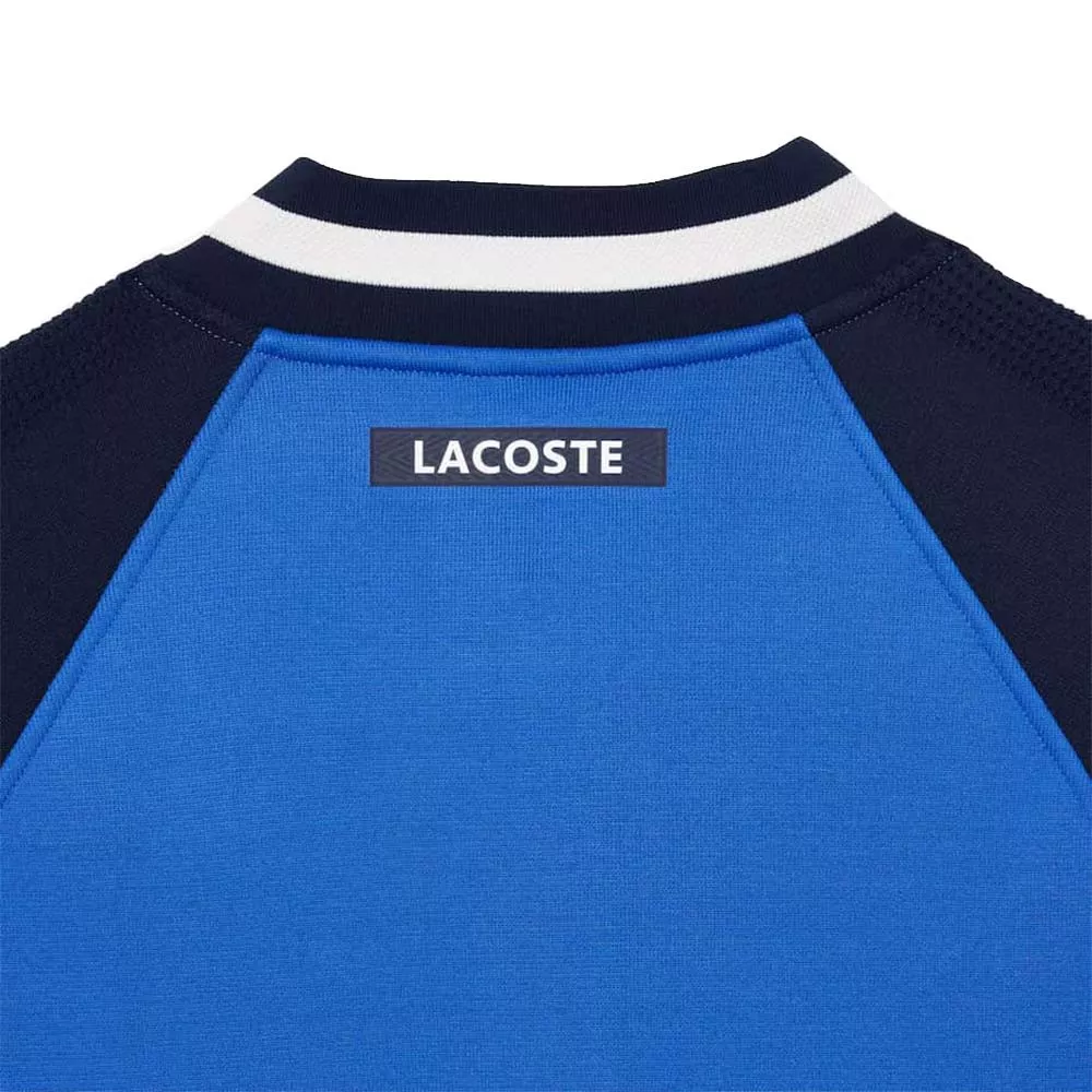Veste zipp&eacute;e Lacoste Tennis x Daniil Medvedev Bleu / Bleu marine