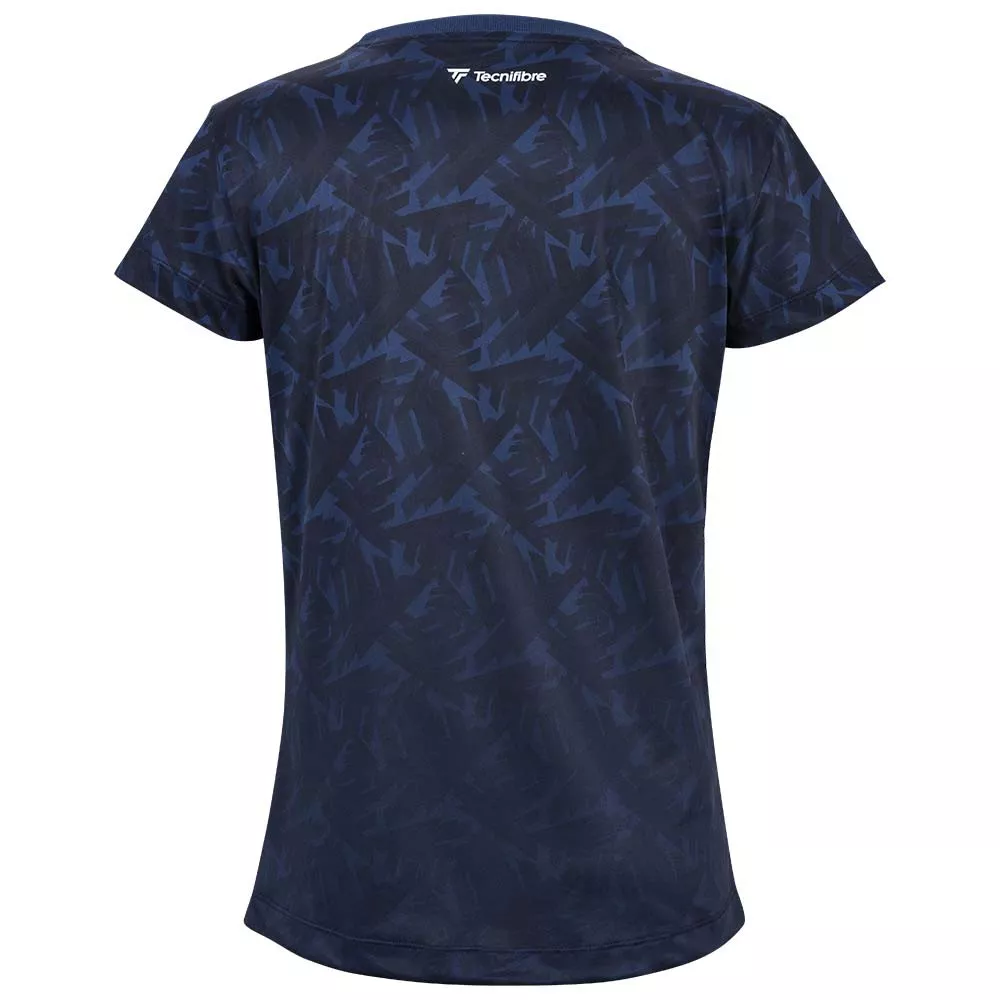 T-Shirt Tecnifibre Infini Tee X-Loop Femme Bleu Marine