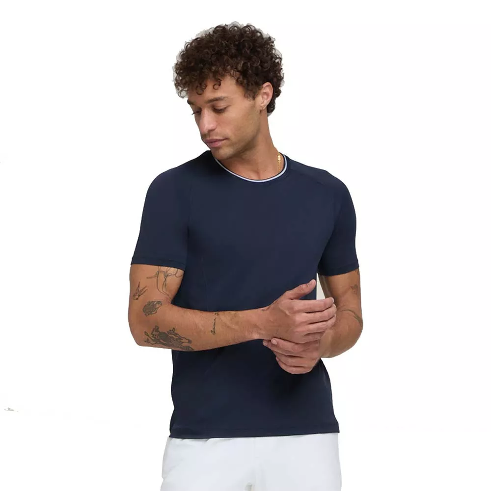 T-Shirt Wilson Team Seamless Crew Bleu marine