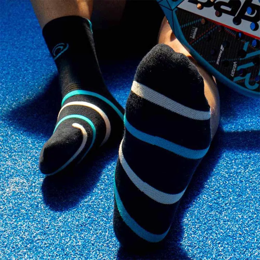 Chaussettes BV Sport Padel Haute Bleu