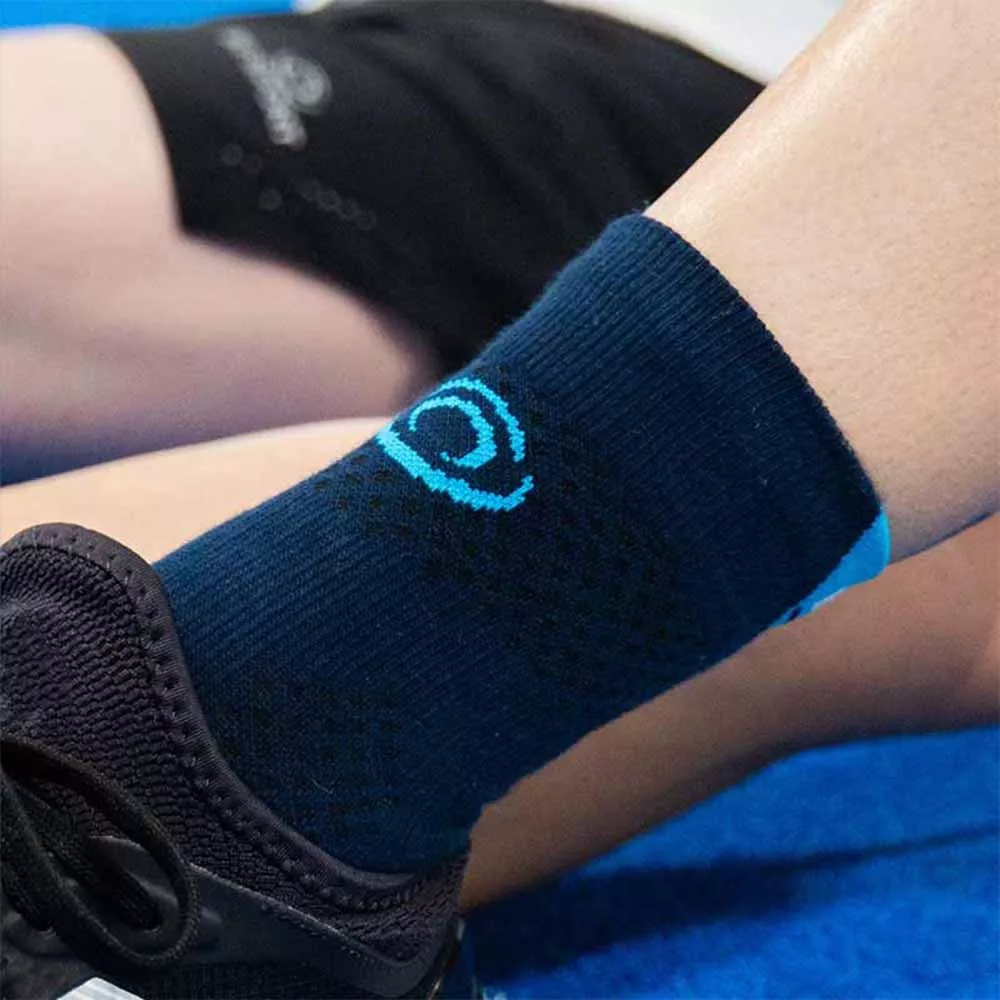 Chaussettes BV Sport Padel Haute Bleu