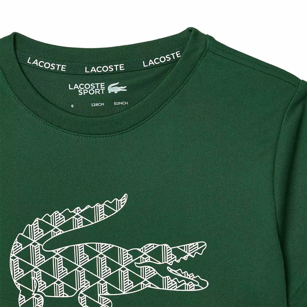 T-Shirt Lacoste Junior Vert