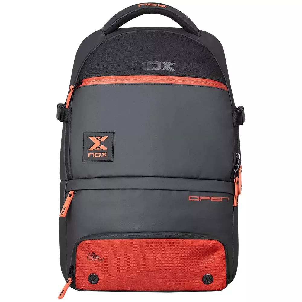 Sac &agrave; dos Nox Luxury Open Series Noir / Rouge