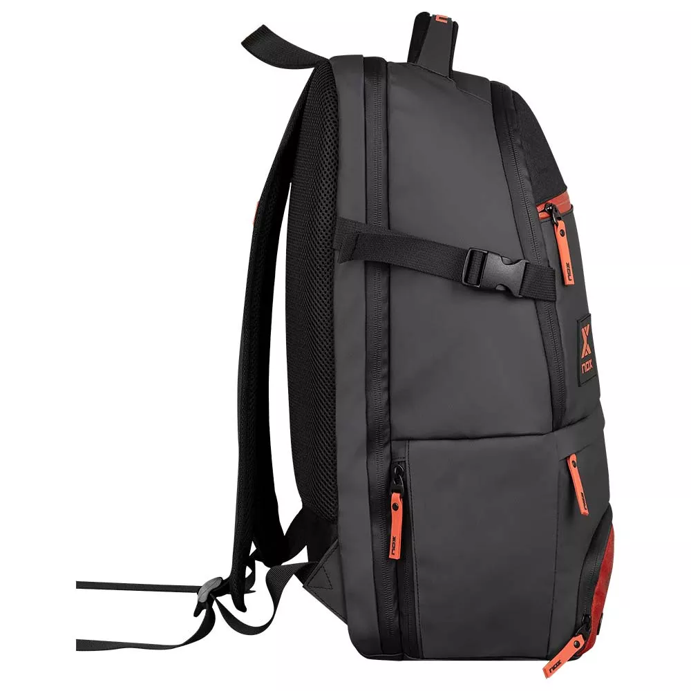 Sac &agrave; dos Nox Luxury Open Series Noir / Rouge