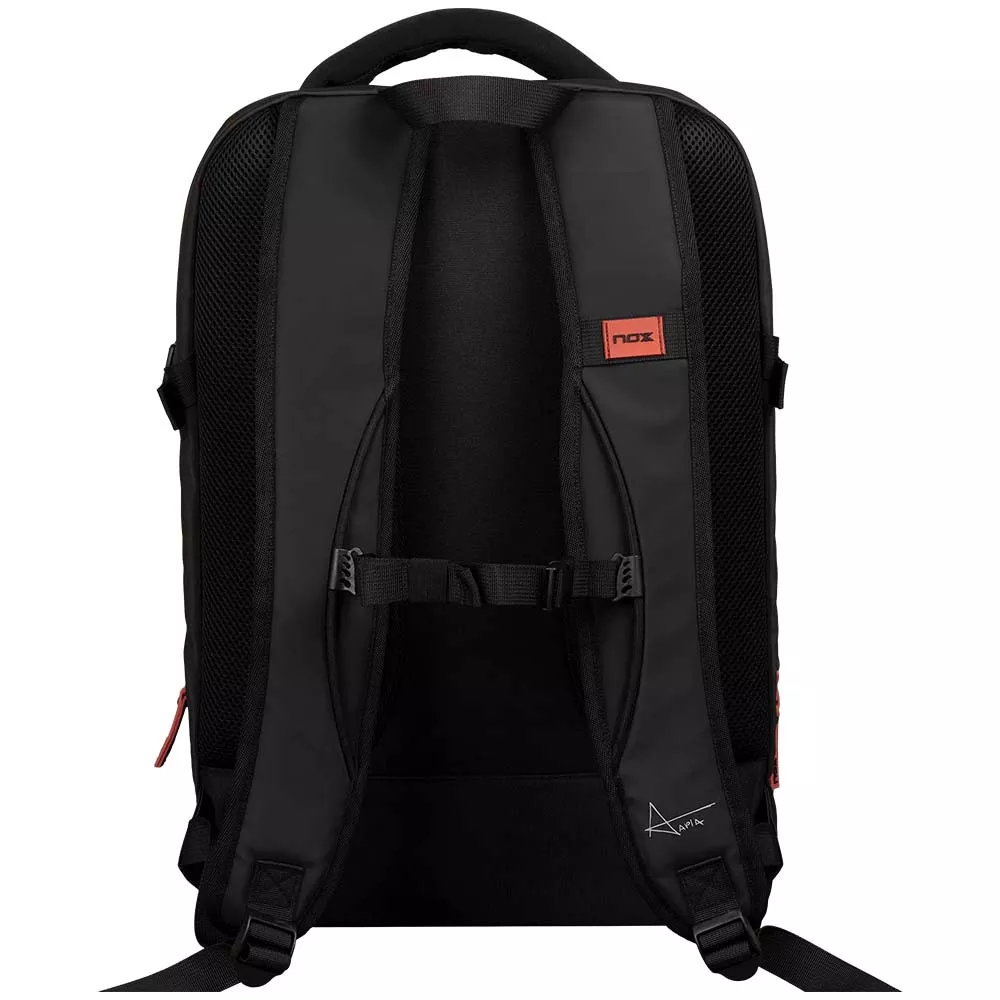 Sac &agrave; dos Nox Luxury Open Series Noir / Rouge