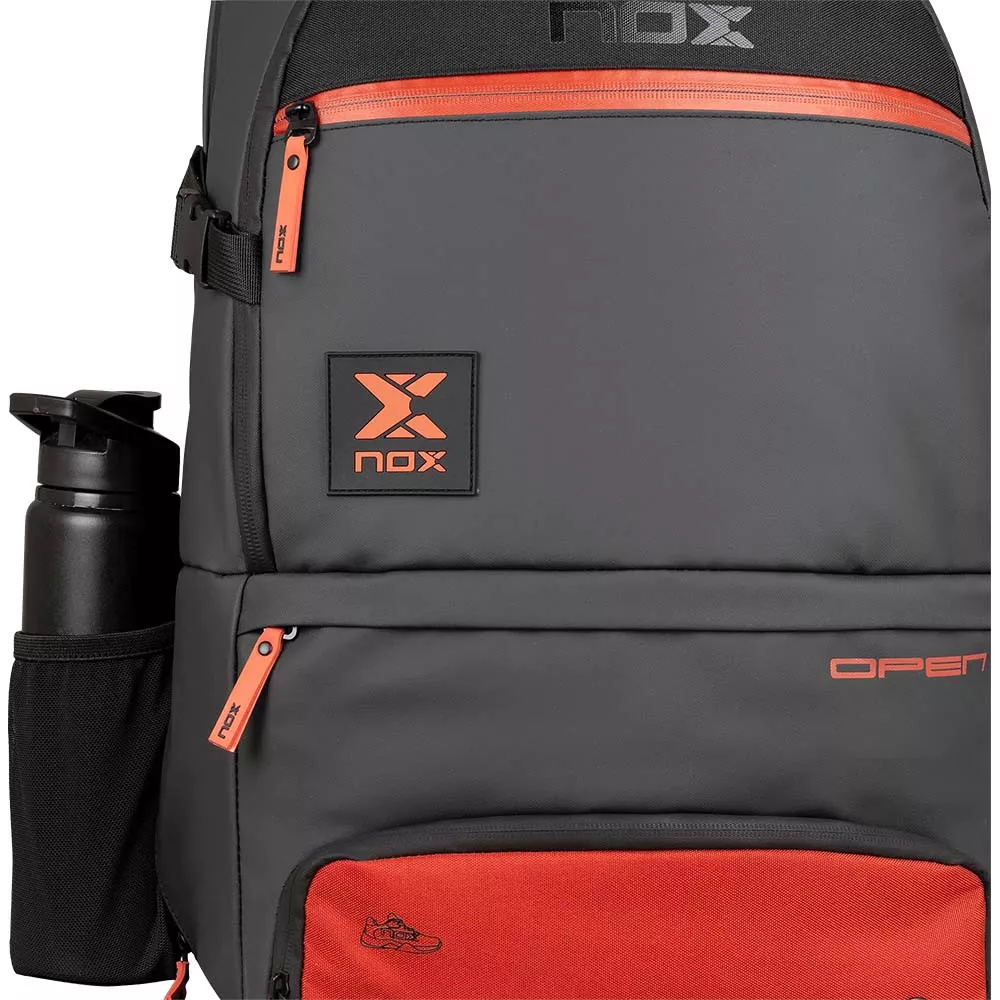 Sac &agrave; dos Nox Luxury Open Series Noir / Rouge