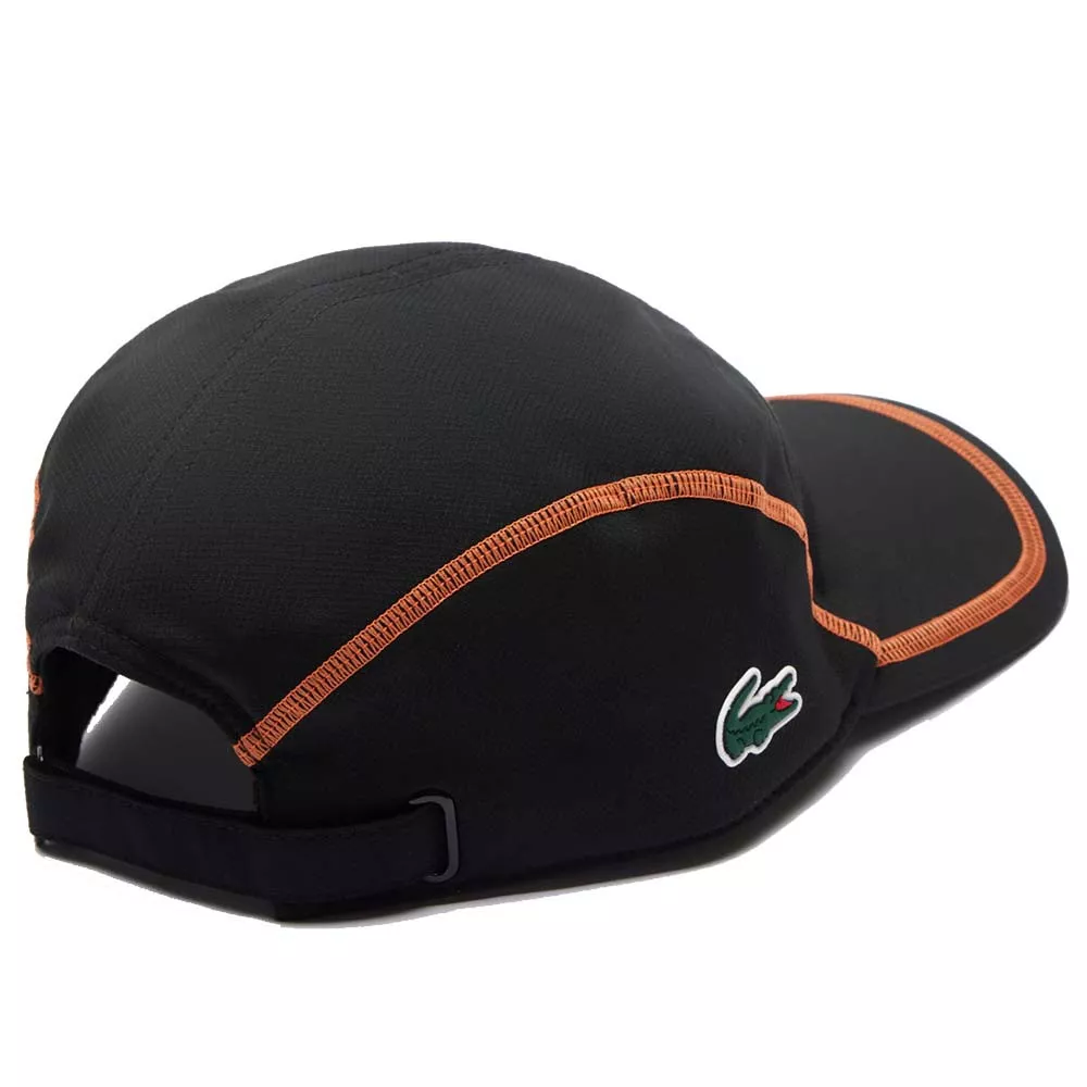 Casquette Lacoste Color-Block Noir