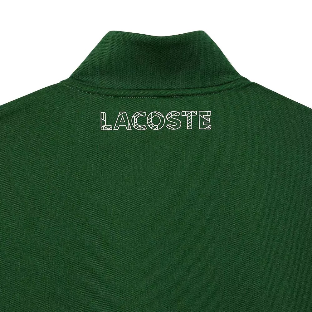 Veste zipp&eacute;e Lacoste Tennis Vert / Blanc