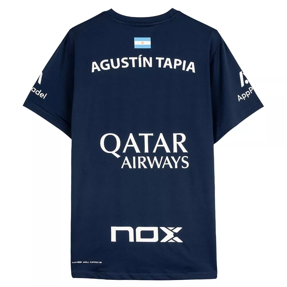 T-shirt Nox AT10 Agust&iacute;n Tapia Bleu marine