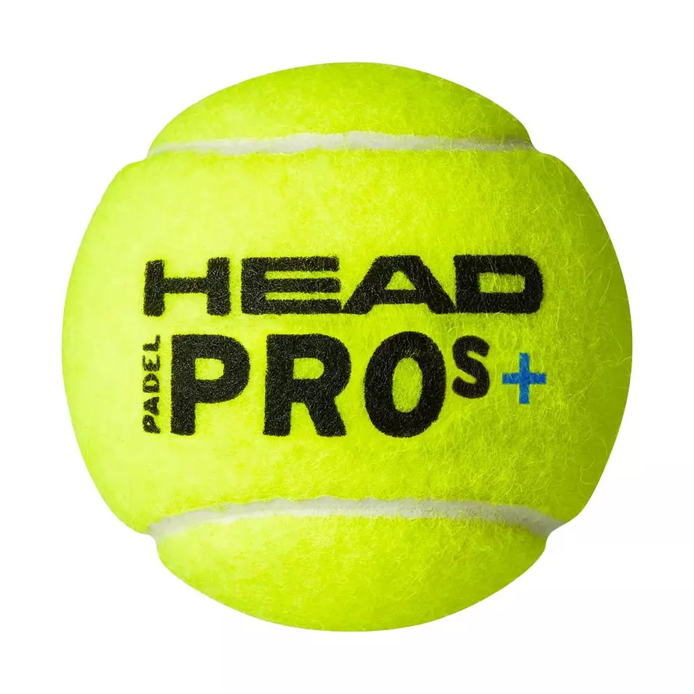 Tube de 3 balles Head Padel Pro S +