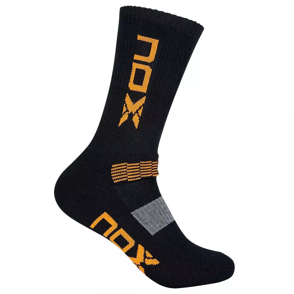 Chaussettes Nox Crew Noir / Orange