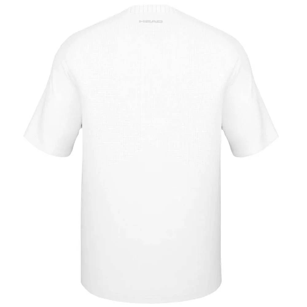 T-Shirt Head Performance Jaune / Blanc