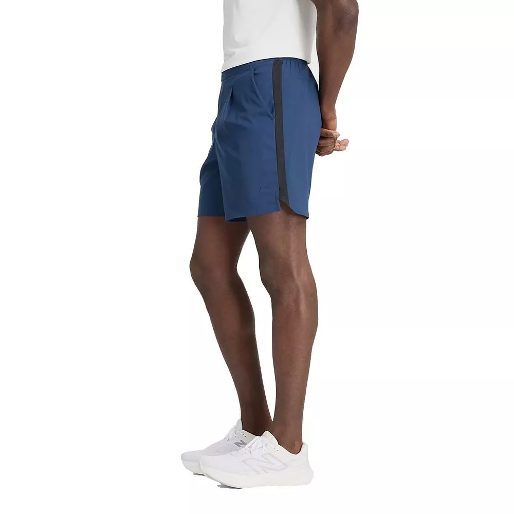 Short New Balance Tournament Bleu marine