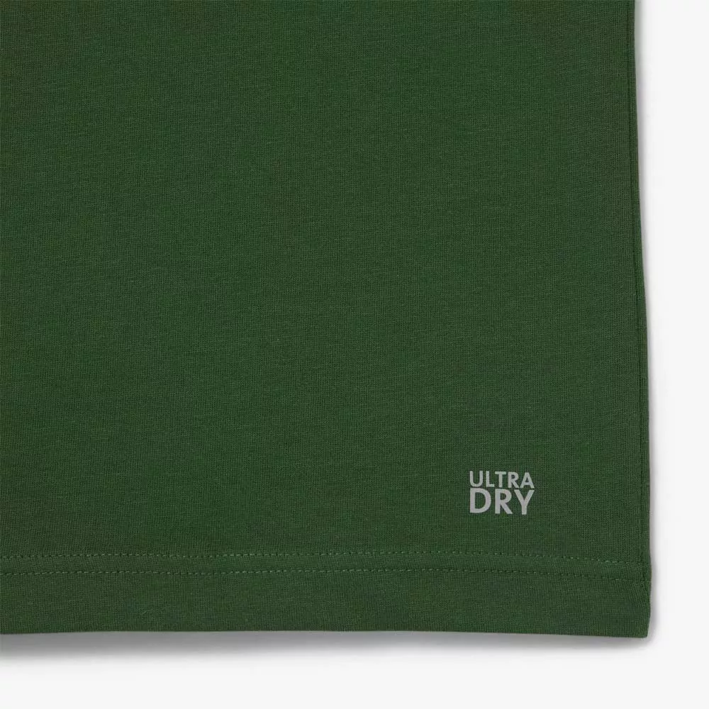 T-Shirt Lacoste Sport Vert fonc&eacute;