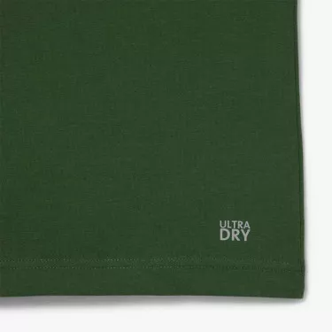 T-Shirt Lacoste Sport Vert fonc&eacute;