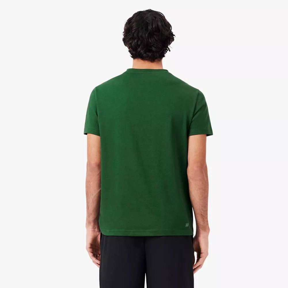 T-Shirt Lacoste Sport Vert fonc&eacute;