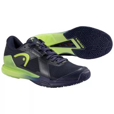 Chaussures Head Sprint Pro 4.0 Padel Bleu marine / Vert