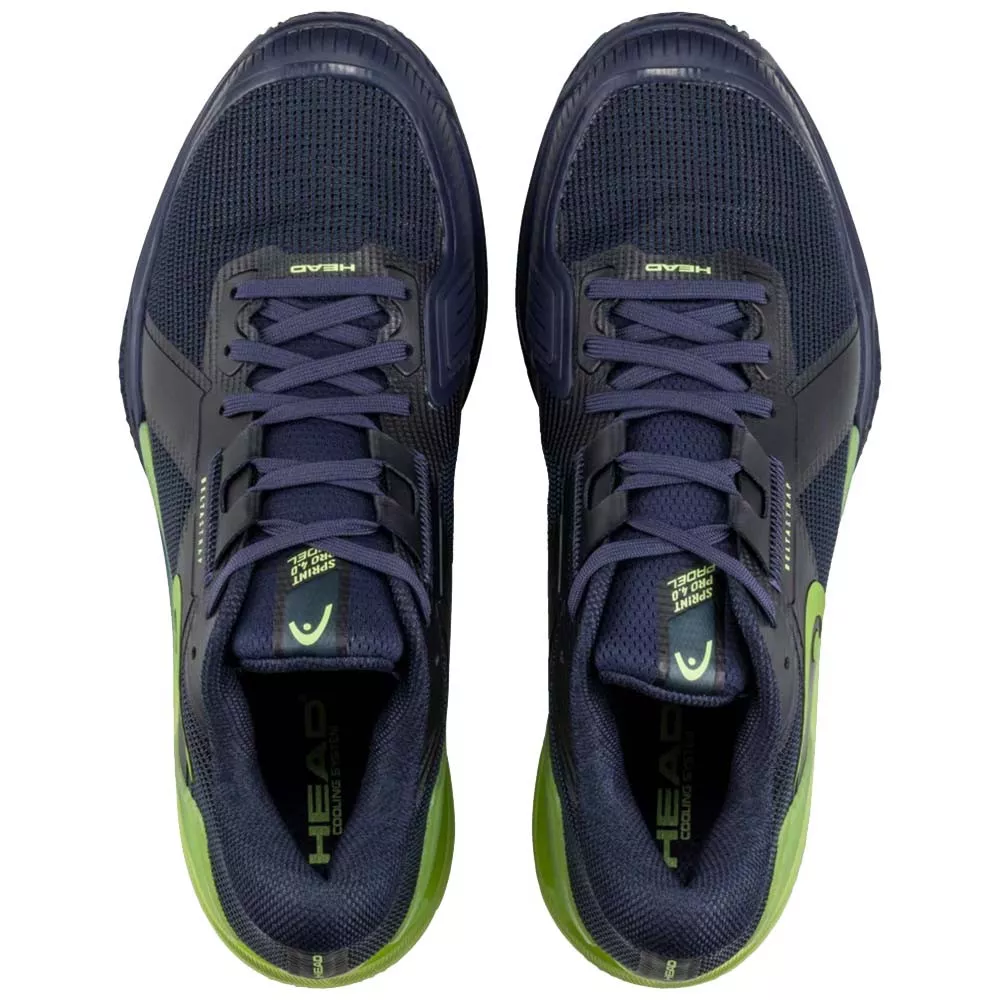 Chaussures Head Sprint Pro 4.0 Padel Bleu marine / Vert