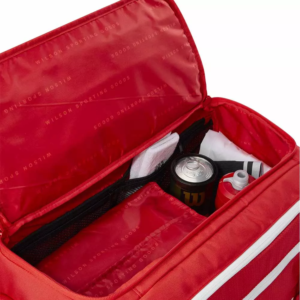 Sac Duffle Wilson Super Tour Coaches Rouge