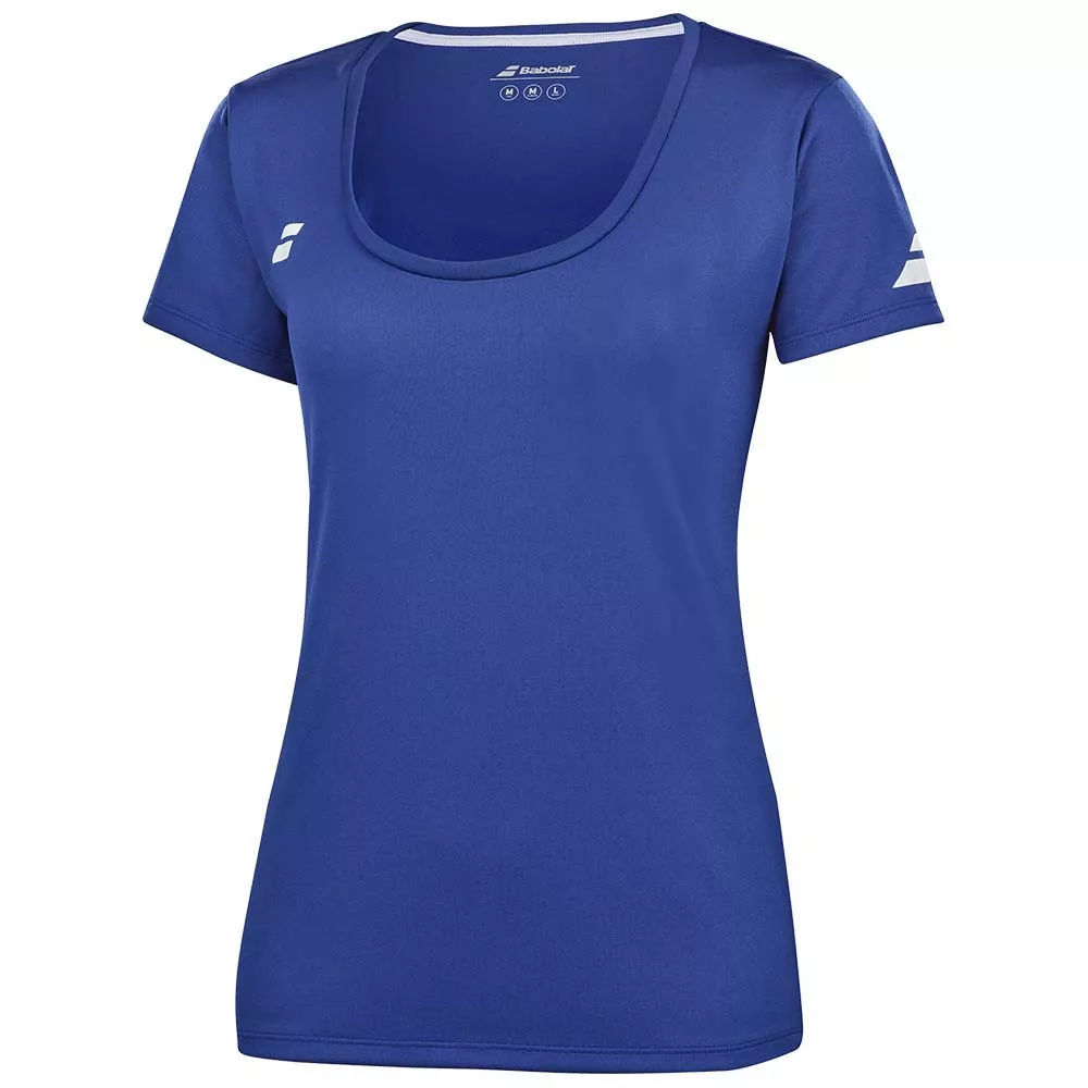 T-Shirt Babolat Play Cap Femme Bleu