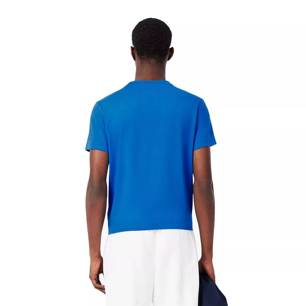 T-Shirt Lacoste Sport Graphique Bleu