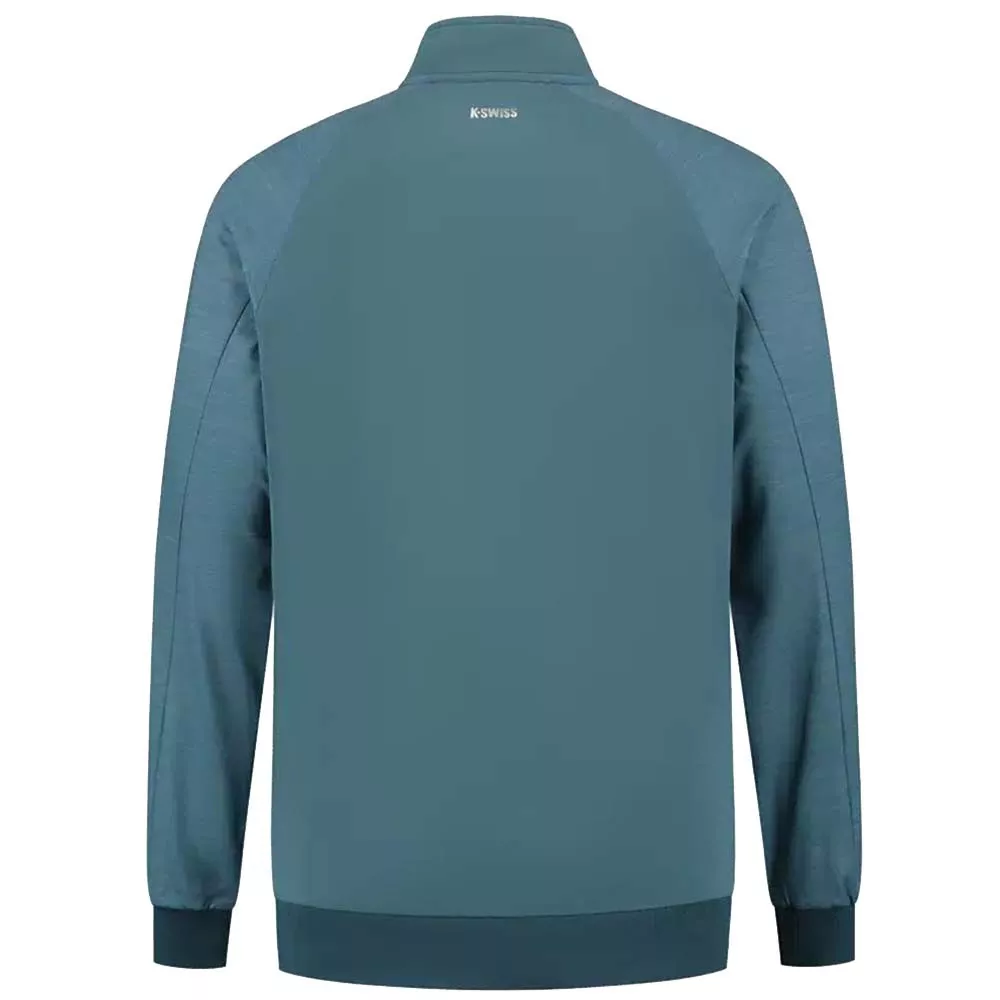 Veste K-Swiss Hypercourt Tracksuit Bleu p&eacute;trole