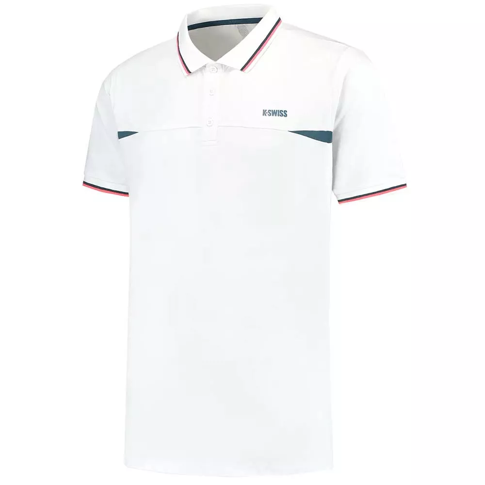 Polo K-Swiss Hypercourt Blanc