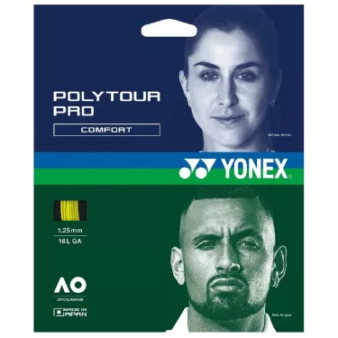 Cordage Yonex Poly Tour Pro Jaune 12m